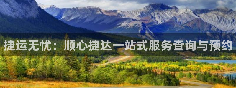旺财28充值方式：捷运无忧：顺心捷达一站式服务查询与预约