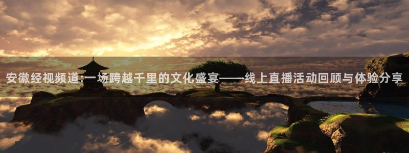 说球帝在线直播观看篮球赛：安徽经视频道:一场跨越千里的文化盛宴——线上直播活动回顾与体验分享